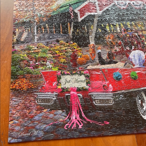 White Mountain Puzzles Honeymoon Covered Bridge 1000 Piece Puzzle - Picture 6 of 10